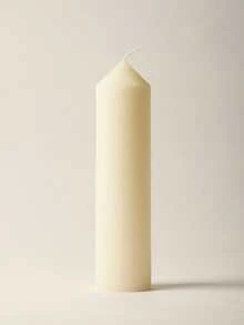 白色尖头圆柱形蜡烛，装饰蜡烛套装，蜡烛装饰，家居装饰蜡烛，圣诞锥形蜡烛，婚礼圣诞装饰，房间装饰 - 均碼 - 查看 6