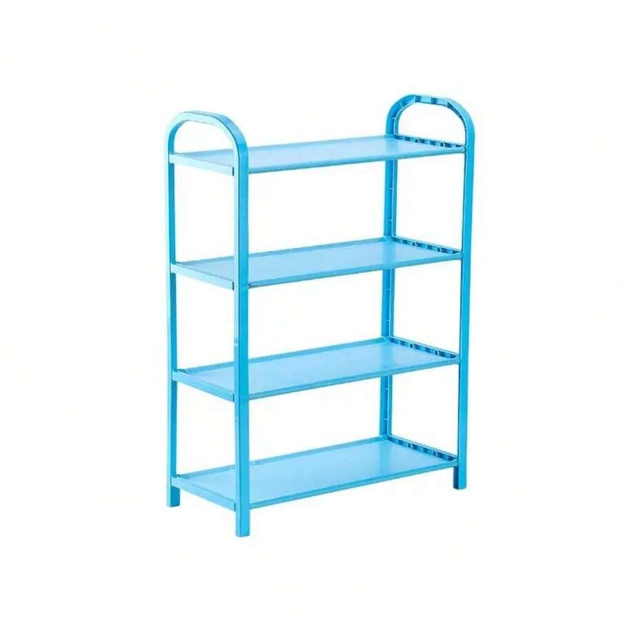 Foldable Shoe Racks - Blau - Übersicht 1