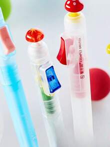 1支装考试减压按动笔 - 0.5mm顺滑凝胶笔，大学生抗焦虑学习工具，INS美观记号笔，速干墨水 - A - 查看 2