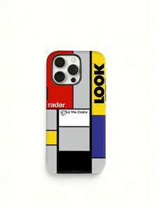 Fashion Phone Case - Suitable Compatible With Apple 11, 15 Series, 14, 13, 16PM, 17 Series, Heart Pattern Phone Case | Layout Phone Case Aesthetic | Street Style Phone Case | Shock-Proof Protection | Gift For Girls - Multicolor - View 2