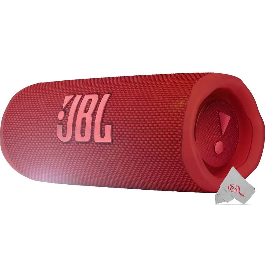 JBL FLIP 6 Wireless Portable Waterproof Speaker - Red - View 1