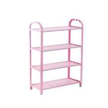 Estantería para zapatos.4 Niveles ,Modelo BH 21199 - Rosa - Ver 1