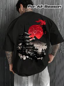 Men Outdoor Tees & Tanks - Black - View 3