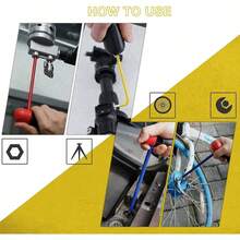 Juego De Llaves Allen De Extremo Plano De Tipo Alargad 9pcs - 1 - Ver 7