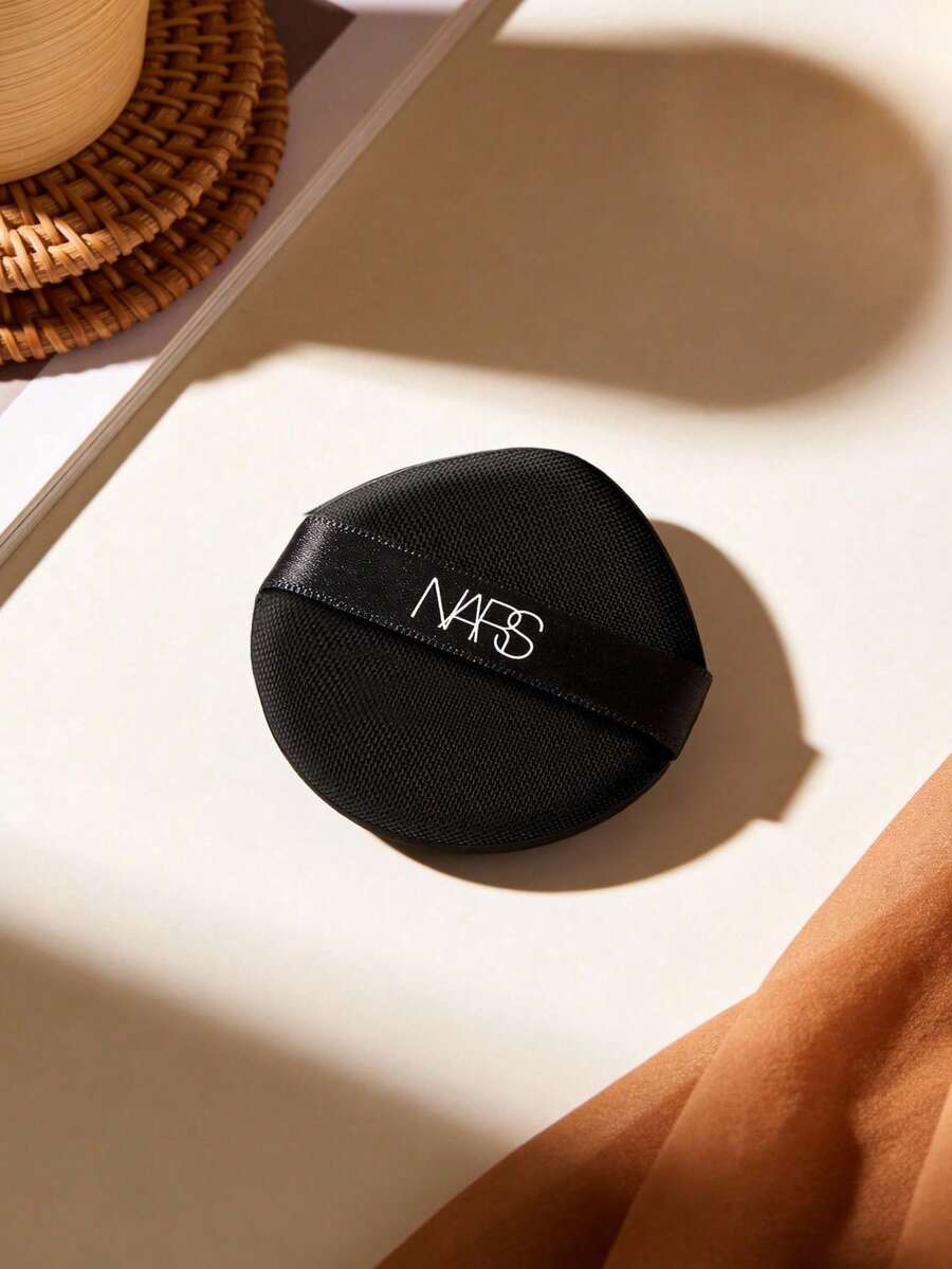 Nars Esponja de maquillaje, cuero negro, borla de base, esponja de maquillaje, herramientas de maquillaje - Negro - Ver 1