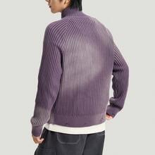 Adidas Originals Loose Fit Zip Long Sleeve Knit Sweater Sweater Men - Multicolor - View 5