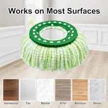 Tornado Spin Mop ONLY Compatible With      , Washable & Reusable Libma - A - 查看 8