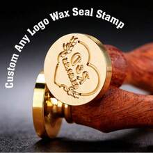 Custom 25MM/30MM Wax Seal Stamp Kit, Custom Monogram Initial Wax Seal Stamp Kit, Personalized Couples Wedding Wax Stamp Seal Kit, Wax Seal Kit - Multicolor - View 8