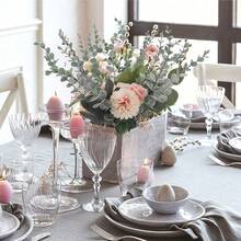 10/25/60pcs Eucalyptus Stems Artificial Eucalyptus Leaves Fake Greenery Branches Fake Flowers For Wedding Centerpiece Spring Easter Farmhouse Home Decoration - Multicolor - View 10