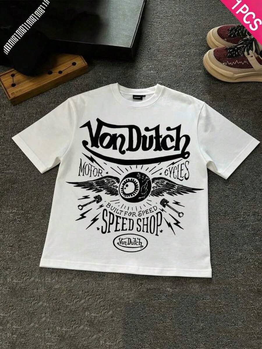 Girls Youthful Short-Sleeve T-Shirts Cartoon Print, Anime Girl T-Shirt, Toddler Boy Clothes, Boy Outfit, Niñas Clothes, Easter Outfit, Boys & Teens' Casual Graphic Print Round Neck Short Sleeve T-Shirt, Summer Top Breathable Round Neck Casual Top For Spring Summer Fall Outdoor Play, Machine Washable Gift For Boys & Girls, Children's Summer Tee | Graffiti Style Print | Comfortable Fit Tee, Party Favors For Kids, Perfect Gift For Kids - 白色 - 查看 1