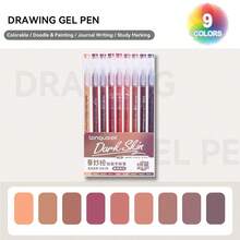 Bộ bút dạ màu nước dung lượng cao 15/72/168/207/234 màu, đầu bút mảnh 0.6mm, thích hợp vẽ đường nét, tô màu, viền trên gốm sứ, nhựa, gỗ, đá, vải, giấy. Màu sắc lên rất chuẩn, là món quà sáng tạo và văn phòng phẩm lý tưởng, dụng cụ nghệ thuật thiết yếu cho năm 2026. - Bộ - Xem 31