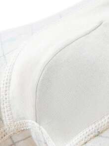 mini bala 3 chiếc quần lót bé trai, chất liệu cotton mềm mại, thoải mái, co giãn, thoáng khí, kiểu quần boxer cho trẻ em. - tông màu xanh trắng - Xem 7