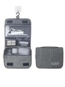 可攜式旅行盥洗包 附掛鉤大容量化妝收納袋 男女通用 浴室淋浴間吊掛式化妝品收納袋 夏季郵輪海灘旅行度假必備配件 返校用品 伴娘禮物 - 彩色 - 查看 18