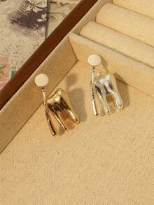 1pc Alloy Toothbrush Brooch, Unisex Daily Wear - Toothbrush Collar Pin - View 5