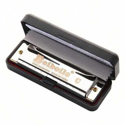 Armónica Diatónica 10 Orificios Deluxe Blues Caja Regalo