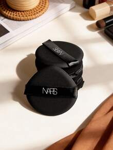 Nars Esponja de maquillaje, cuero negro, borla de base, esponja de maquillaje, herramientas de maquillaje - Negro - Ver 3