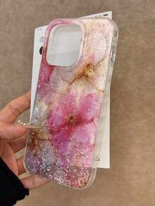 Marble Pattern Painted Epoxy Glitter Minimalist Shockproof Thick Phone Protective Case Suitable For IPhone 17/17 Pro/17 Pro Max, 16/11/16 Pro/16 Plus/16 Pro Max/16e, 15 Pro Max, 13/14/12/XS/XR, 15 Pro Max, 16/7/8, 16 Pro Max, 15 Pro Max, 12 Pro Max, 13 Pro Max, 14 Pro Max, 13, 11, 12 Pro, 14, P11 Soft Shell, P12 Shockproof, XS, XR Phone Case Cover - Multicolor - View 3