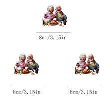 1件/2件/3件装情侣野餐热转印图案，DIY熨烫布贴，适用于T恤、连帽衫、棒球帽、帆布包等。 - L+S - 查看 4