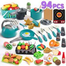 KOPPOP Kitchen Play Accessories, Interactive Playset, Pretend Cooking Set With Pots, Pans, Utensils & Cookware For Creative Fun - Green - View 8