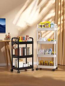 这款时尚的3/4/5层滚动式储物推车节省空间、易于移动且容量大。作为节日礼物,它可以高效地整理和存放零食、书籍、玩具、装饰品、化妆品和日常用品。多层设计使其易于移动,适用于卧室、浴室、厨房、宿舍入口、客厅等场所。节省空间。 - 彩色 - 查看 12