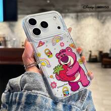 Disney Toy Story Lotso Hugging Strawberry All-Over Print Phone Case Suitable For IPhone 17/17 Pro/17 Pro Max/17 Air/16/15/14/13/12/11/X Series Iphone 17 Pro Max Case Iphone 17 Pro Case Iphone 17 Case Stocking Stuffers The Girlfriend - 透明的 - 查看 4