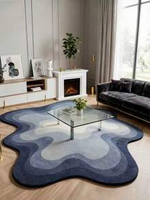 1 tấm thảm trang trí bằng len hình dáng bất đối xứng, phong cách Wabi-Sabi, họa tiết mây ombre xanh trắng, thảm chùi chân tạo không gian ấm cúng, thảm trang trí, thảm tròn dày, chất liệu mềm mại và thân thiện với da, thích hợp để trang trí phòng khách, phòng ngủ, phòng học, v.v., chất liệu mềm mại và thân thiện với da, thảm phòng ngủ, thảm phòng học, thảm phòng khách, thảm chào đón, trang trí văn phòng, thảm trải sàn, thảm nhà bếp, thảm phòng chơi game, thảm phòng tắm, trang trí nhà cửa thời trang cá nhân hóa, trang trí phòng, trang trí phòng khách, trang trí nhà cửa, trang trí ngày lễ - Nhiều màu - Xem 1
