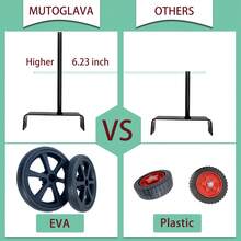 String Trimmer Wheel Attachment, Adjustable Height String Trimmer Support Wheel - B - View 5