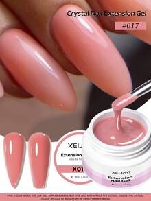 XEIJAYI 150g大容量延展凝膠 UV固化免紙快乾水晶凝膠 - 彩色 - 查看 16