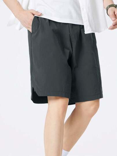 CAMEL CROWN Men's Lightweight Loose Casual Shorts For Summer Outdoor, Breathable Cooling Sun Protection, Suitable For Couples