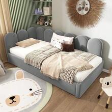 Bases y fundaciones de cama - Gris - Ver 3