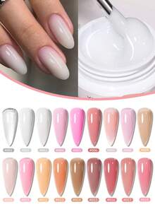 XEIJAYI 150g大容量延展凝膠 UV固化免紙快乾水晶凝膠 - 彩色 - 查看 3