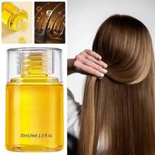 5PCS/3PCS/2PCS  Aceite esencial para el cuidado del cabello con hidratación profunda, acondicionador, cuidado para cabello dañado por tintes y permanentes, para cabello encrespado y cabelludo dañado, ligero y de fácil absorción, cabello rico y fuerte, apto para hombres y mujeres, adecuado para todo tipo de cabello - 3 piezas - Ver 5