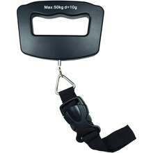 10g Digital Hanging Luggage Scale for Travel, 50kg/110lb Capacity, Compact with Strap - A - Ver 2