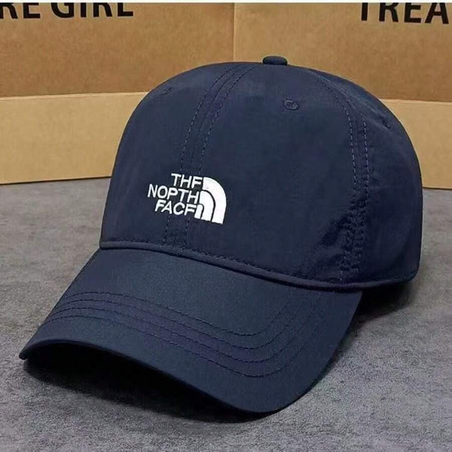 The North Face Outdoor Sun Protection Hat - Casual Sports Quick-Dry Embroidered Baseball Cap - Unisex Style - 查看 1