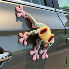 3D Printed Stress Relief Frog Animal Model Toy, Realistic Movable Joints Limbs, 3D Printed Animal Model, Vibrant Eyes, No Power Required, Plastic Structure, Suitable For Desk, Refrigerator, Car Decoration, Home And Office Decor, Aquarium Decoration, Ideal Gift For Nature Lovers, Christmas - Multicolor - View 9