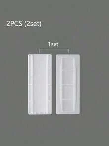 1/2/5/10pcs Self-Adhesive Desktop Power Strip Holder, Hanging Power Cord Cable Organizer, Detachable Wall-Mounted Holder - Multicolor - View 14