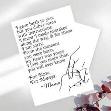 1pc Personalized Cartoon Love Card Birthday Card Fantasy Theme, From Son, Daughter, Mother'S Day Card , Valentine'S Day, Thank You, Miss You Suitable For All Occasions - Sets - View 8