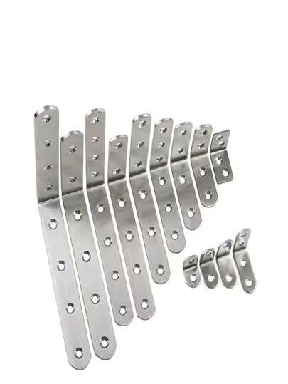 Stainless Steel Corner Code, Decorative Partition Fixed, Connected, Easy To Install, Rust Free, Heavy Carrying Capacity, Furniture 90 Degree Connection Reinforcement, Fine Workmanship, Showing Grade