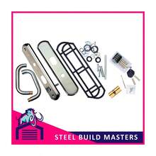 Security Door Locking Handle C/W Lock Barrel And 6x Keys - Multicolor - View 5