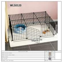 DIY Rabbit Cage, Small Animal Cage, Dog Fence, Self-Assembly, Kitten Cage, Small Pet Activity Fence - Assembled Version - View 11