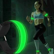 三档可调LED灯，可佩戴于手臂或腿部，适合跑步、骑行、徒步和露营，IP65防水设计 - 彩色 - 查看 13