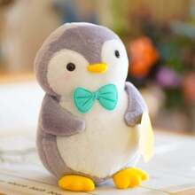 Peluche de Pingüino, Animal Marino, Juguete de Peluche, Regalo para Niños y Niñas, 10 pulgadas (Rosa) - Azul - Ver 5