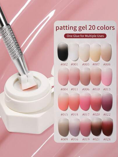 FRESCOBALDI 20-Color Brushable, Highly Saturated Semi-Solid Gel Nail Polish, Suitable For Salon And DIY Use All Seasons.