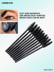Beginner-Friendly DIY Cartoon Style D-Curl Eyelash Extensions, Densely Packed Soft & Lightweight Individual Lashes, Easy To Create Perfect Makeup At Home - D - View 9