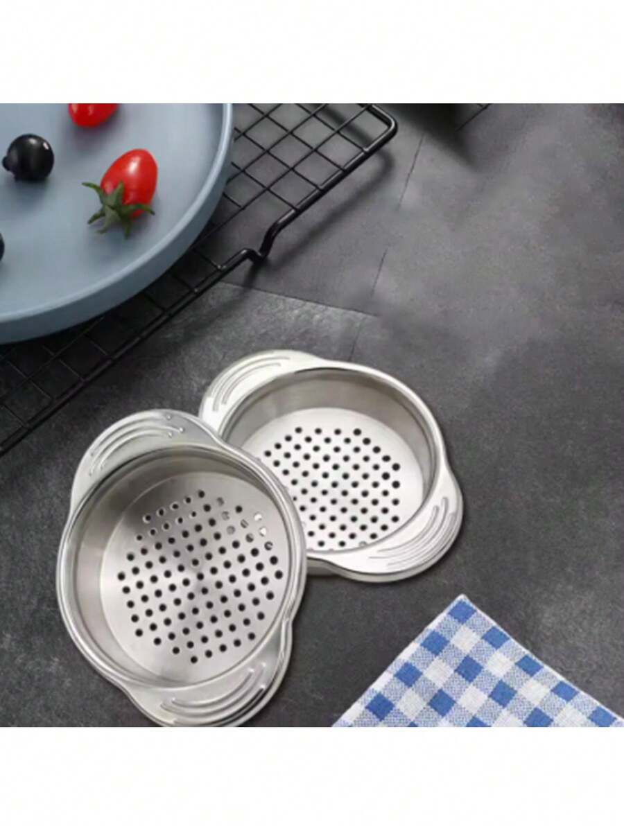 Universal Can Strainer Can Colander Vegetable Fruit Can Strainer For Beans Vegetables Fruit - Multicolor - View 1