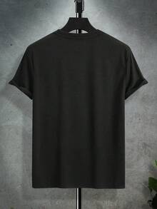Death Row Apparel Men's Graphic-Shirt - Heavyweight Design Tee In Black With Red Print  Lightweight All-Season Streetwear Shirt  Washable Casual Everyday Essential Music Fans, Comfortable Cotton Top - 黑色 - 查看 2