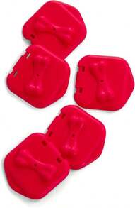 Outward Hound By Nina Ottosson Extra Doors For Dog Brick Interactive Dog Puzzle - 5 Pack, Red - ColorF - 查看 1