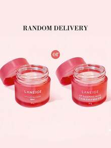 Laneige 20g Peach Scented Lip Sleeping Mask, Berry Formula, Deep Moisturizing, Repairing Dry, Flaky Lip Skin. Gently Removes Lip Exfoliation, Brightens Lip Color, Leaves Lips Soft, Smooth, And Non-Sticky. Suitable For Nighttime Use. | Korean Cosmetics, Korean Makeup - 20g - Berry - 查看 7