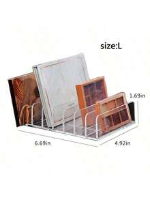 Makeup Organizer With Drawers For Eyeshadow Palettes, Powder And Transparent Separators, Plastic Storage Box With Cosmetic Display Stand For Blush On Desktop,For Holiday Beach, Bathroom Collection, Bedroom Collection, Large Capacity - Clear - View 12