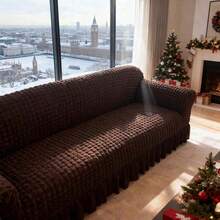 1/2/3/4 Pcs Sofa Covers For Couches Couch Cover Forros Para Sofá White 1/2/3/4 Seater Universal Elastic Stretch Sofa Cover Anti-Dirty Wrinkle-Resistant Soft Couch Slipcover Pet Friendly Washable Furniture Protector For Living Room Bedroom Home Hotel Office - Buff Yellow - View 3